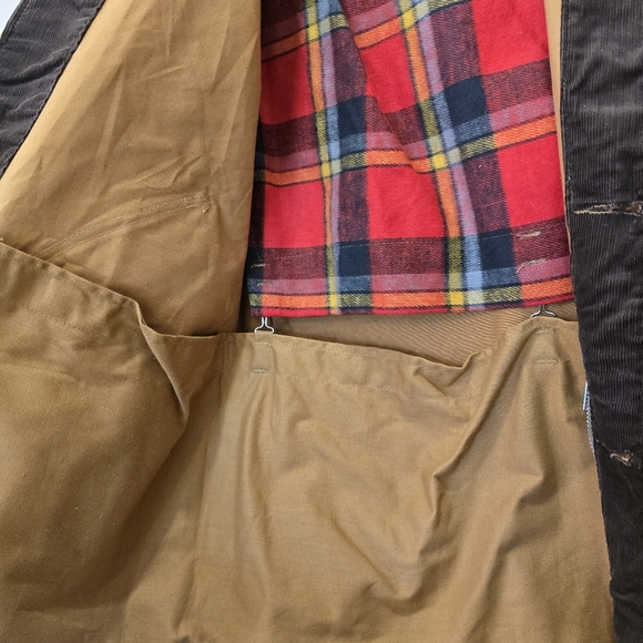 Vtg 60s 70s Black Sheep Brand Hunting Jacket Brown Men's S Chore Coat - Picture 3 of 9